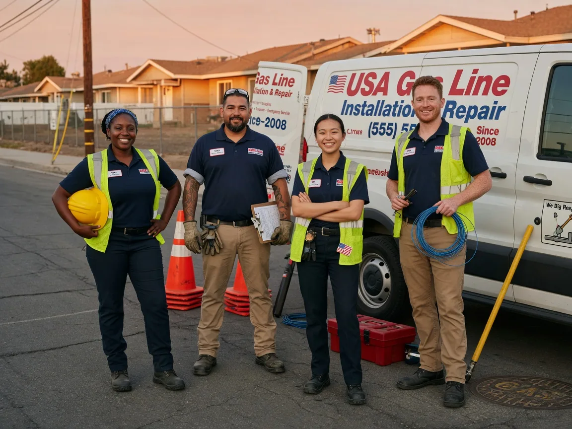 Gas Line Installation company in Mount Ayr, IN